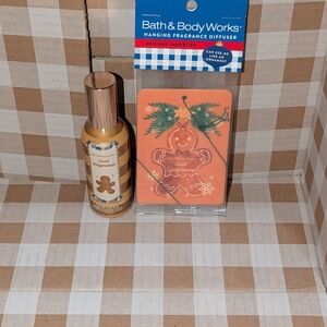 Bath & Body Works Iced Gingersnap Car Bundle New